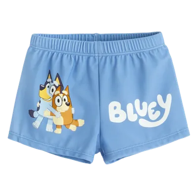 Cool Club, Szorty kąpielowe chłopięce, UV 50, niebieskie, Bluey