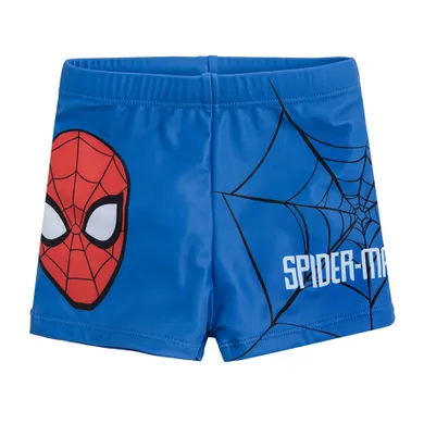 Cool Club, Szorty kąpielowe chłopięce, UV 50, niebieskie, Spider-Man