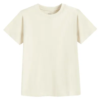 Cool Club, T-shirt chłopięcy, beżowy