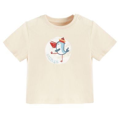 Cool Club, T-shirt chłopięcy, beżowy