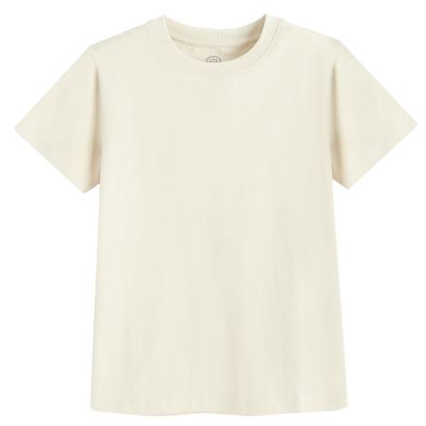 Cool Club, T-shirt chłopięcy, beżowy