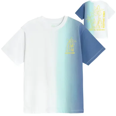 Cool Club, T-shirt chłopięcy, biało-niebieski