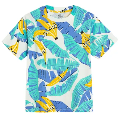 Cool Club, T-shirt chłopięcy, biały
