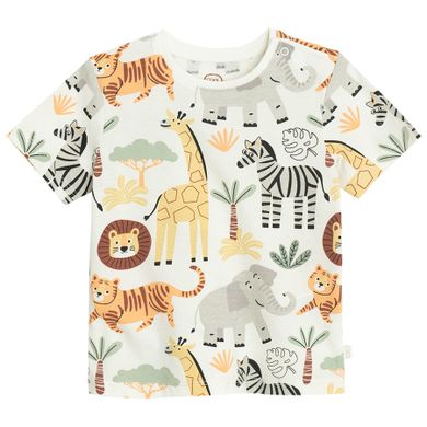 Cool Club, T-shirt chłopięcy, biały