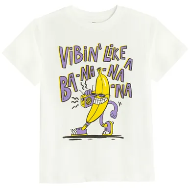 Cool Club, T-shirt chłopięcy, biały