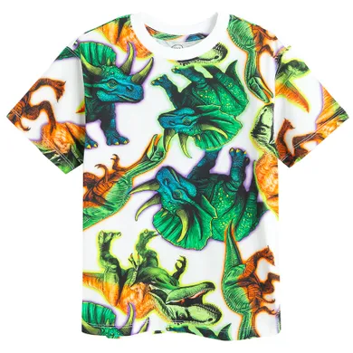 Cool Club, T-shirt chłopięcy, biały