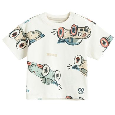 Cool Club, T-shirt chłopięcy, biały