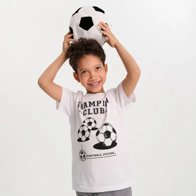 Cool Club, T-shirt chłopięcy, biały