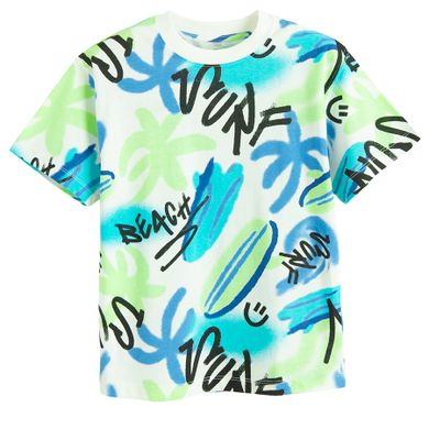 Cool Club, T-shirt chłopięcy, biały