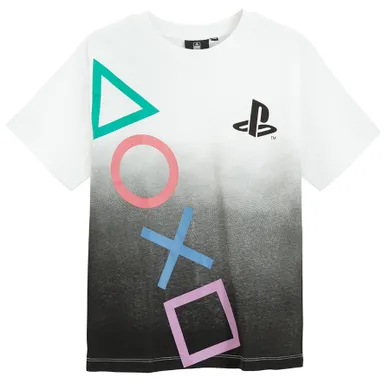 Cool Club, T-shirt chłopięcy, biały, PlayStation