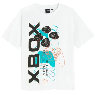 Cool Club, T-shirt chłopięcy, biały, Xbox