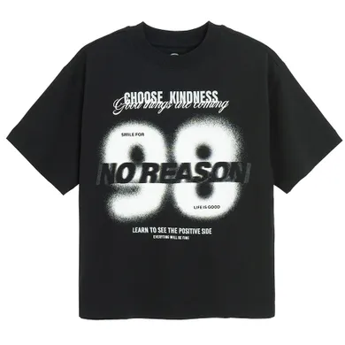 Cool Club, T-shirt chłopięcy, czarny