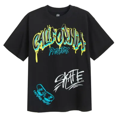 Cool Club, T-shirt chłopięcy, czarny