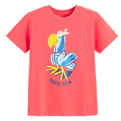 Cool Club, T-shirt chłopięcy, czerwony