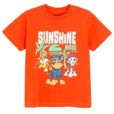 Cool Club, T-shirt chłopięcy, czerwony, Psi Patrol