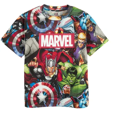 Cool Club, T-shirt chłopięcy, mix, Marvel