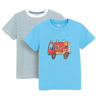 Cool Club, T-shirt chłopięcy, mix, zestaw, 2 szt.