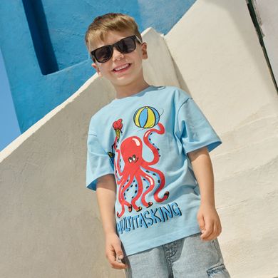 Cool Club, T-shirt chłopięcy, niebieski