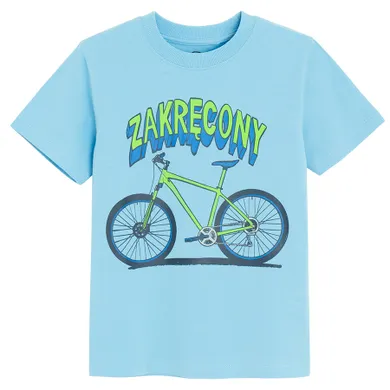 Cool Club, T-shirt chłopięcy, niebieski