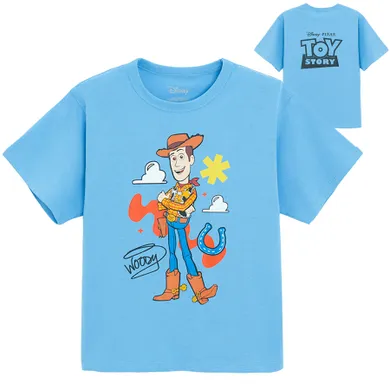 Cool Club, T-shirt chłopięcy, niebieski, Toy Story