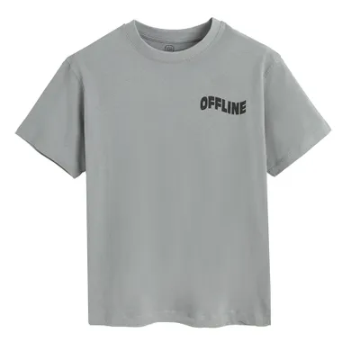 Cool Club, T-shirt chłopięcy, szary