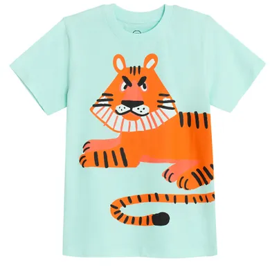 Cool Club, T-shirt chłopięcy, turkusowy
