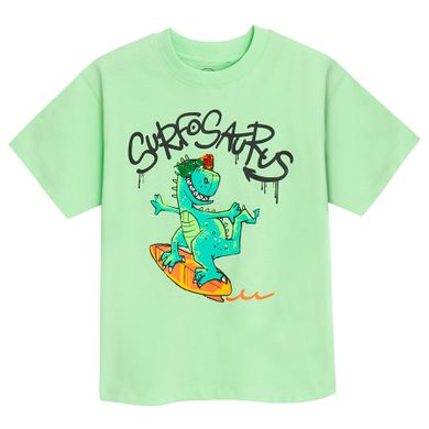 Cool Club, T-shirt chłopięcy, zielony