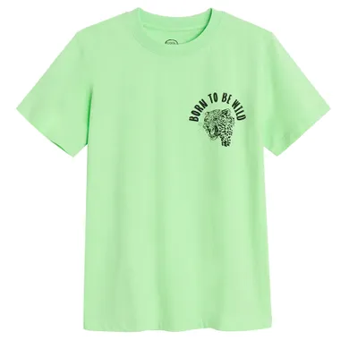 Cool Club, T-shirt chłopięcy, zielony