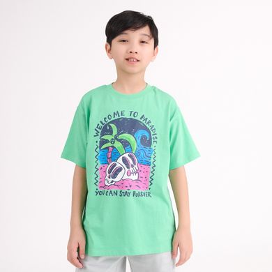 Cool Club, T-shirt chłopięcy, zielony