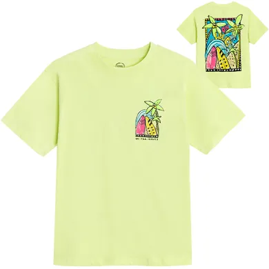 Cool Club, T-shirt chłopięcy, zielony