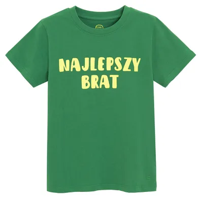 Cool Club, T-shirt chłopięcy, zielony