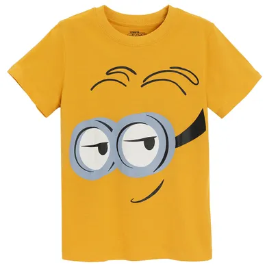 Cool Club, T-shirt chłopięcy, żółty, Minionki