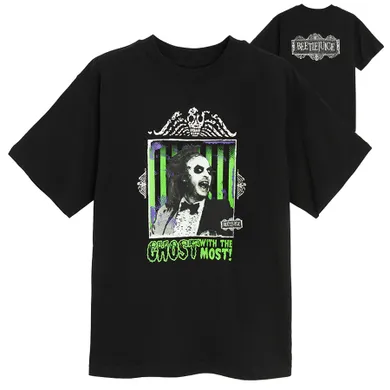 Cool Club, T-shirt dziecięcy, czarny, Beetlejuice