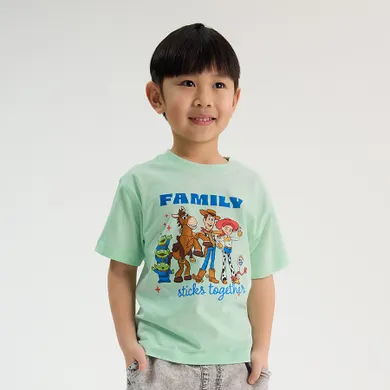 Cool Club, T-shirt dziecięcy, miętowy, Toy Story