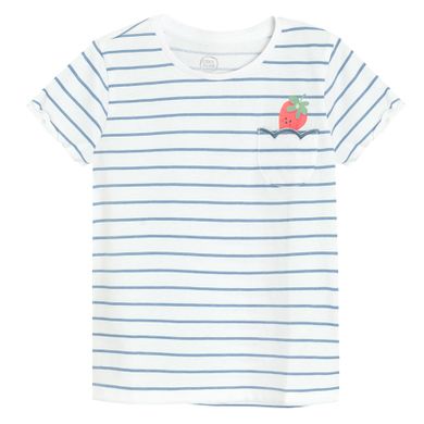 Cool Club, T-shirt dziewczęcy, biały