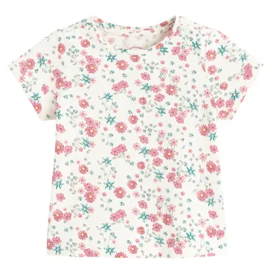 Cool Club, T-shirt dziewczęcy, biały