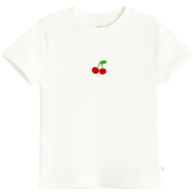 Cool Club, T-shirt dziewczęcy, biały