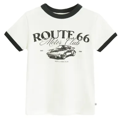 Cool Club, T-shirt dziewczęcy, biały