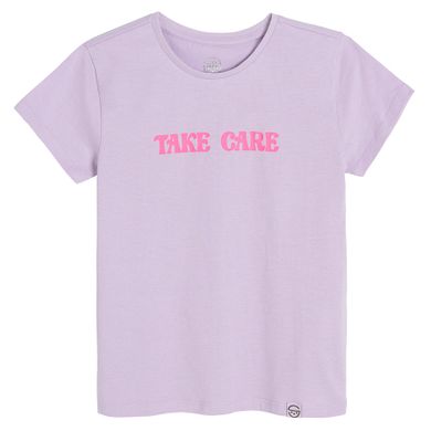 Cool Club, T-shirt dziewczęcy, fioletowy