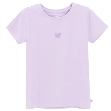 Cool Club, T-shirt dziewczęcy, fioletowy