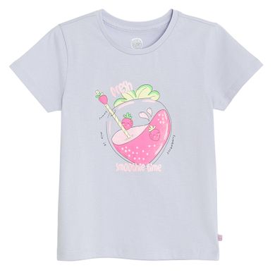 Cool Club, T-shirt dziewczęcy, fioletowy