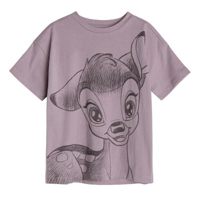 Cool Club, T-shirt dziewczęcy, fioletowy, Bambi
