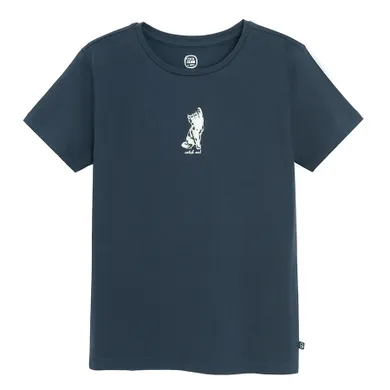 Cool Club, T-shirt dziewczęcy, granatowy