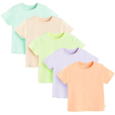 Cool Club, T-shirt dziewczęcy, mix, zestaw, 5 szt.