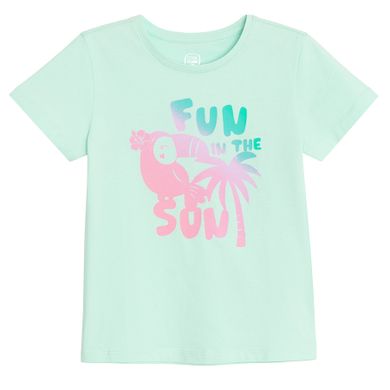 Cool Club, T-shirt dziewczęcy, niebieski