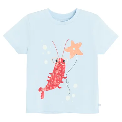 Cool Club, T-shirt dziewczęcy, niebieski