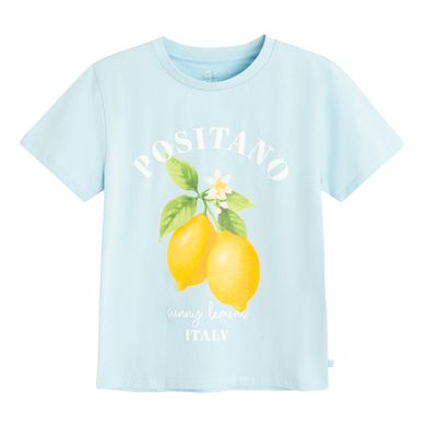 Cool Club, T-shirt dziewczęcy, niebieski