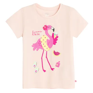 Cool Club, T-shirt dziewczęcy, różowy