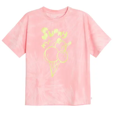 Cool Club, T-shirt dziewczęcy, różowy