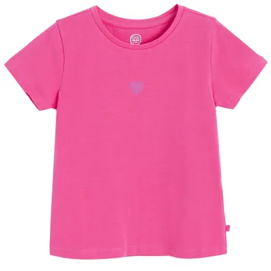 Cool Club, T-shirt dziewczęcy, różowy